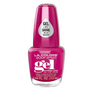 L.A. COLORS COLOR CRAZE EXTREME SHINE GEL - LIKE NAIL POLISH - Beautylicious Canada