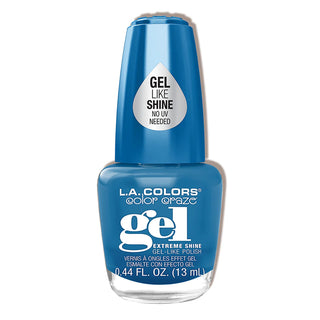 L.A. COLORS COLOR CRAZE EXTREME SHINE GEL - LIKE NAIL POLISH - Beautylicious Canada