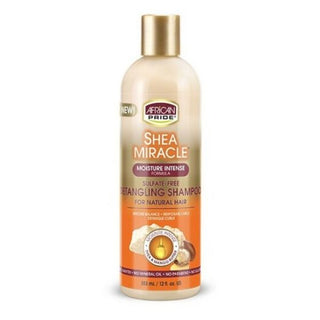 AFRICAN PRIDE SHEA MIRACLE DETANGLING SHAMPOO 12OZ - Beautylicious Canada