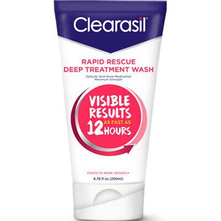 CLEARASIL RAPID RESCUE DEEP TREATMENT WASH 6.78OZ - Beautylicious Canada