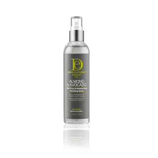 DESIGN ESSENTIALS ALMOND & AVOCADO ANTI FRIZZ & MOISTURIZING FINISHING SPRAY 6OZ - Beautylicious Canada