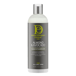 DESIGN ESSENTIALS ALMOND & AVOCADO LEAVE IN CONDITIONER 6OZ - Beautylicious Canada