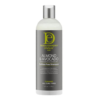 DESIGN ESSENTIALS ALMOND & AVOCADO SULFATE FREE SHAMPOO 6OZ - Beautylicious Canada