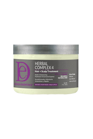 DESIGN ESSENTIALS HERBAL COMPLEX 4 HAIR & SCALP TREATMENT 5OZ - Beautylicious Canada