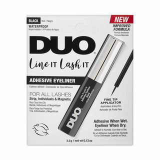 DUO BLACK LINE IT LASH ADHESIVE EYELINER 0.12OZ - Beautylicious Canada