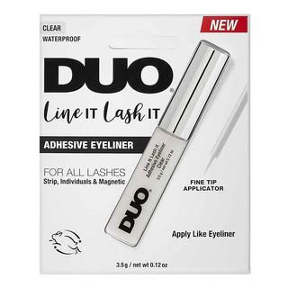 DUO CLEAR LINE IT LASH ADHESIVE EYELINER 0.12OZ - Beautylicious Canada