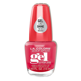 L.A. COLORS COLOR CRAZE EXTREME SHINE GEL - LIKE NAIL POLISH - Beautylicious Canada
