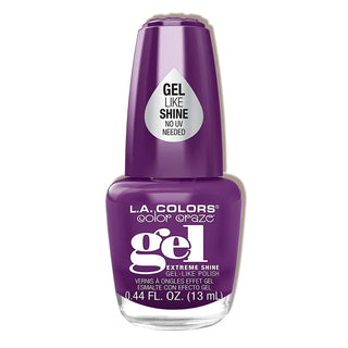 L.A. COLORS COLOR CRAZE EXTREME SHINE GEL - LIKE NAIL POLISH - Beautylicious Canada