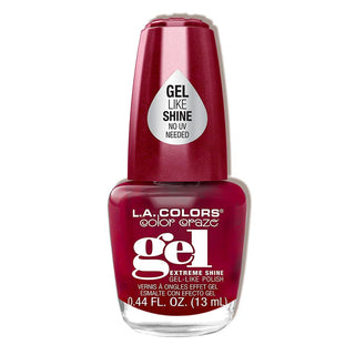 L.A. COLORS COLOR CRAZE EXTREME SHINE GEL - LIKE NAIL POLISH - Beautylicious Canada