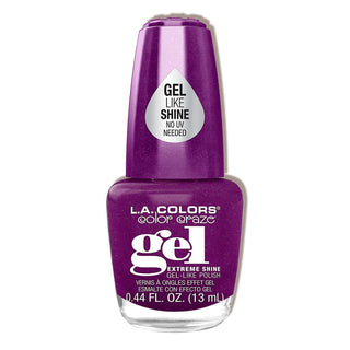 L.A. COLORS COLOR CRAZE EXTREME SHINE GEL - LIKE NAIL POLISH - Beautylicious Canada
