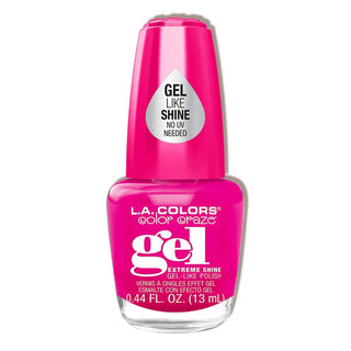 L.A. COLORS COLOR CRAZE EXTREME SHINE GEL - LIKE NAIL POLISH - Beautylicious Canada