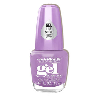 L.A. COLORS COLOR CRAZE EXTREME SHINE GEL - LIKE NAIL POLISH - Beautylicious Canada