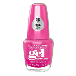 L.A. COLORS COLOR CRAZE EXTREME SHINE GEL - LIKE NAIL POLISH - Beautylicious Canada