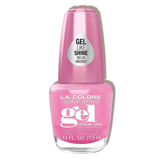 L.A. COLORS CREAMY NEON GEL EXTREME SHINE GEL - LIKE NAIL POLISH - Beautylicious Canada
