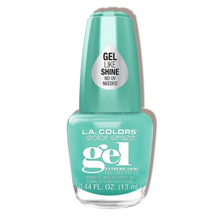 L.A. COLORS CREAMY NEON GEL EXTREME SHINE GEL - LIKE NAIL POLISH - Beautylicious Canada