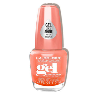 L.A. COLORS CREAMY NEON GEL EXTREME SHINE GEL - LIKE NAIL POLISH - Beautylicious Canada