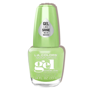 L.A. COLORS CREAMY NEON GEL EXTREME SHINE GEL - LIKE NAIL POLISH - Beautylicious Canada