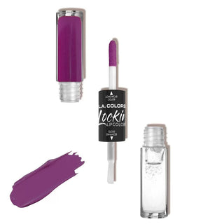 L.A. COLORS LOCKIN'LIP COLOR & GLOSS - Beautylicious Canada