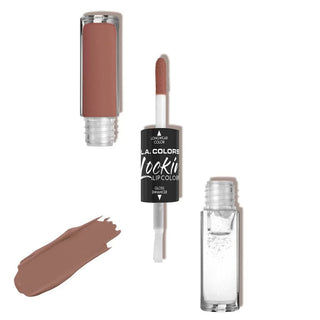 L.A. COLORS LOCKIN'LIP COLOR & GLOSS - Beautylicious Canada