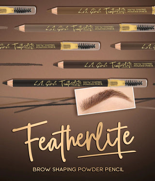 L.A. GIRL FEATHERLITE BROW SHAPING POWDER PENCIL - Beautylicious Canada
