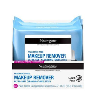 NEUTROGENA FRAGRANCE FREE TWIN PACK MAKEUP REMOVER (7.2"x6.4") - Beautylicious Canada