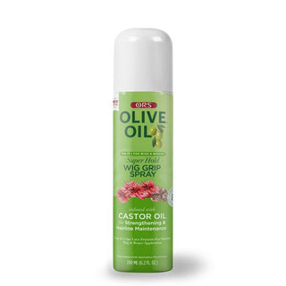 ORS Olive Oil FIX - IT Super Hold Wig Grip Spray Infused with Castor Oil for Strengthening & Hairline Maintenance with Extreme Hold 6.2 oz - Beautylicious Canada