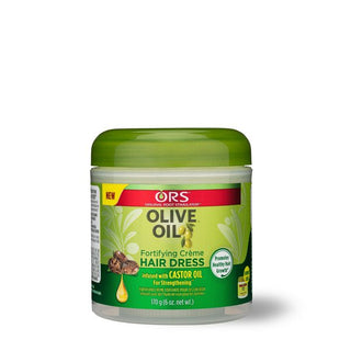 ORS Olive Oil Fortifying Creme Hair Dress infused with Castor Oil for Strengthening 6OZ - Beautylicious Canada