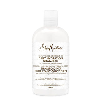 SHEAMOISTURE 100% Virgin Coconut Oil Daily Hydration Shampoo 13OZ - Beautylicious Canada