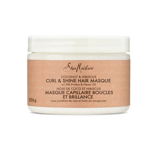 SHEAMOISTURE COCONUT & HIBISCUS CURL & SHINE HAIR MASQUE 11.5OZ - Beautylicious Canada