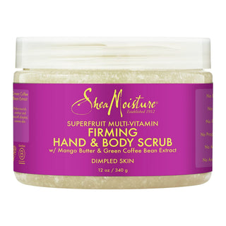SHEAMOISTURE SUPERFRUIT COMPLEX FIRM HAND BODY SCRUB 12OZ - Beautylicious Canada