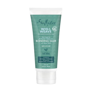 SHEAMOISTURE WIG & WEAVE TEA TREE & BORAGE SEED OIL BOND GLUE 6.3OZ - Beautylicious Canada
