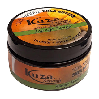 KUZA NATUTRALS 100% NATURAL SHEA BUTTER - MANGO TANGO 6OZ