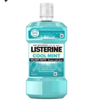 LISTERINE DAILY MOUTHWASH COOL MINT MILDER TASTE 500ML