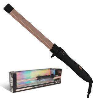 ANNIE H&H Ceramic Hot Rod Styler 1" Black & Gold