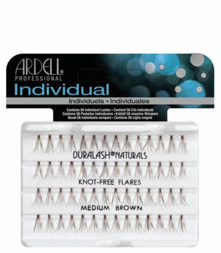 ARDELL KNOT-FREE NATURALS MEDIUM BROWN INDIVIDUAL LASHES