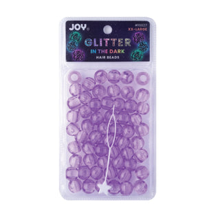 JOY GLITTER IN THE DARK HAIR BEADS #16815