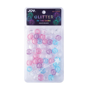 JOY GLITTER IN THE DARK HIR BEADS #16831