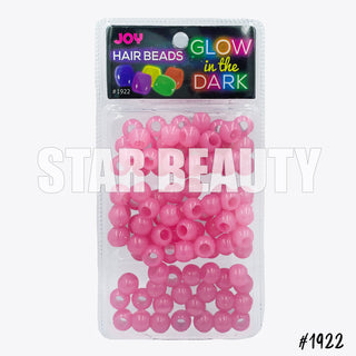JOY GLOW IN THE DARK HAIR BEADS *1922