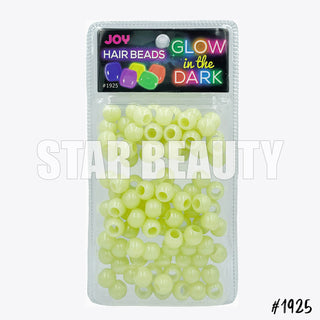 JOY GLOW IN THE DARK HAIR BEADS #1925