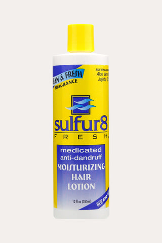 SULFUR 8 FRESH MOISTURIZING HAIR LOTION 12OZ