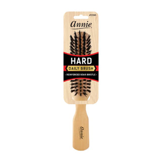 ANNIE HARD DAILY BRUSH REINFORCED BOAR BRISTLE #2090