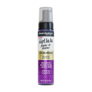 AUNT JACKIE'S CURL LA LA FOAM- A- LICIOUS STYLING MOUSSE