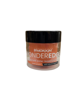 SMOKKIN WONDEREDGE STRONG HOLD WATER-BASED POMADE - SWEET PEACH 4OZ
