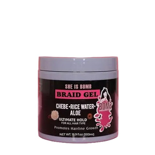 SHE IS BOMB BRAID GEL 16.9OZ
