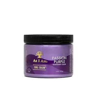 AS I AM TEMPORARY CURL COLOR - PASSION PURPLE 6OZ