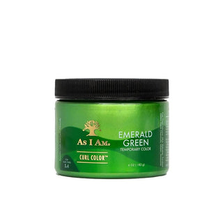 AS I AM TEMPORARY CURL COLOR - EMERALD GREEN 6OZ