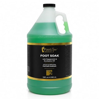 FOOT SPA FOOT SOAK WITH PEPPERMINT & EUCALUPTUS OIL (128 OZ)