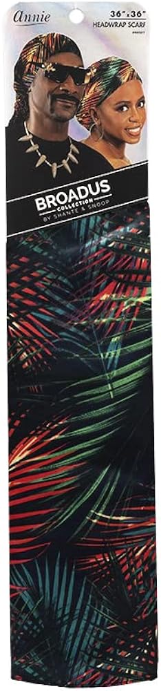 ANNIE SHANTE & SNOOP COLLECTION HEADWRAP SCARF * 68508