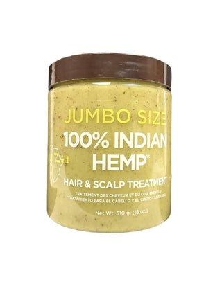 KUZA JUMBO SIZE 100% INDIAN HEMP HAIR & SCALP TREATMENT 18OZ
