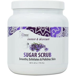 SPA REDI LAVENDER & WILDFLOWER SUAGR SCRUB